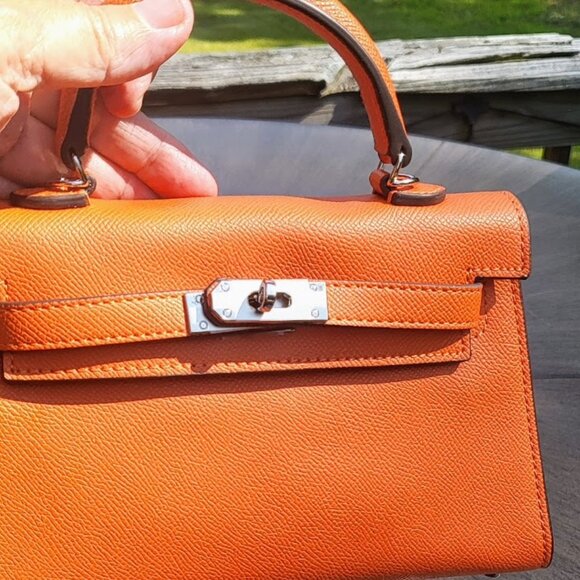 Women's Trendy Genuine Leather Mini Handbag - Picture 3 of 8